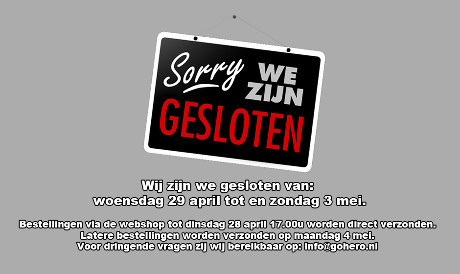 GoHero gesloten april 2026